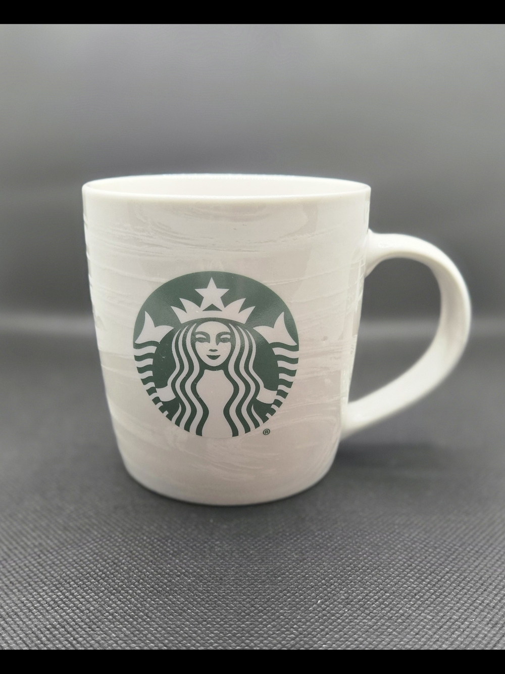 Starbucks White Ceramic Logo Mug — Green Siren